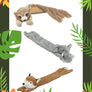 peluches be eco, recyclé ( renard , éléphant, suricate)
