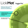 Lickimat yoggie pot