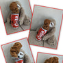 Peluche en forme de Canette de cola pour chien et chiot