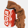 Peluche en forme de Canette de cola pour chien et chiot