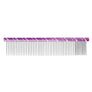 Peigne metal double 20/80 20 cm dents 34mm