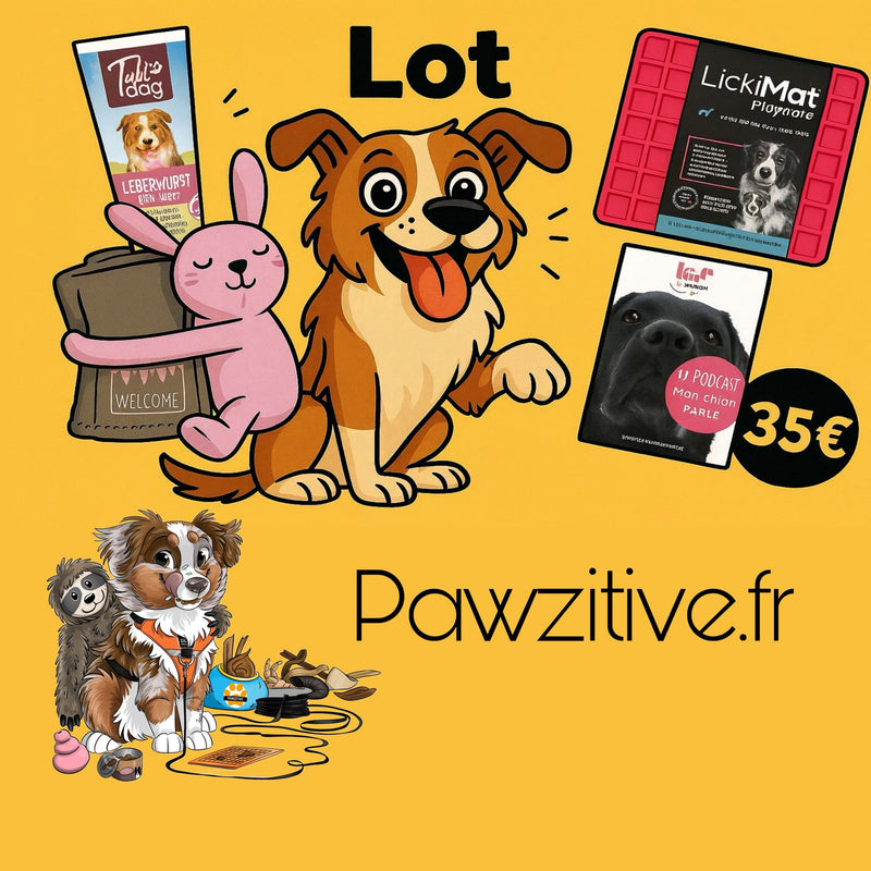 Kit " Mon chien parle " en partenariat avec Romy "kiffe ton chien "