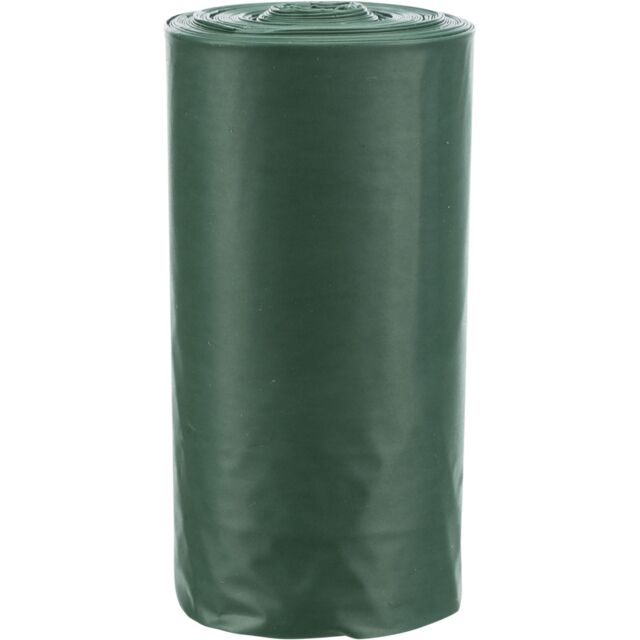 Sacs ramasse crottes recyclé, 4 rouleaux 20 sacs , vert