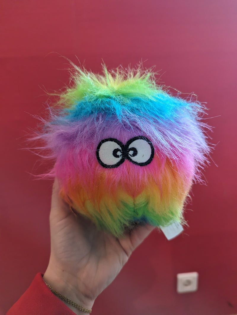 Peluche balle licorne