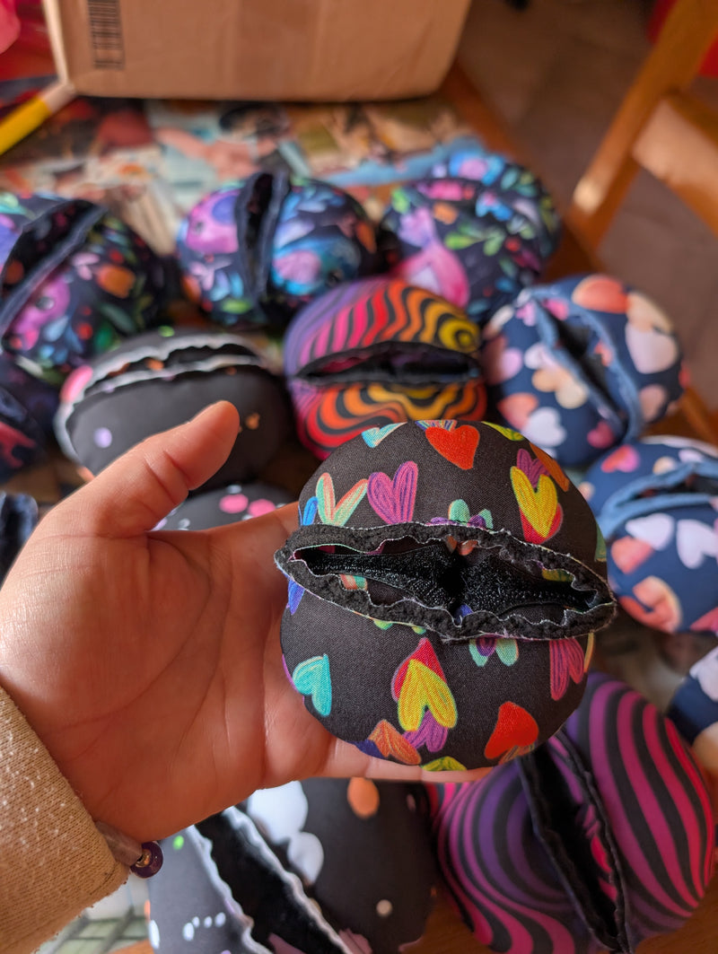 Clam artisanal tugs de woufs en folie 2 tailles