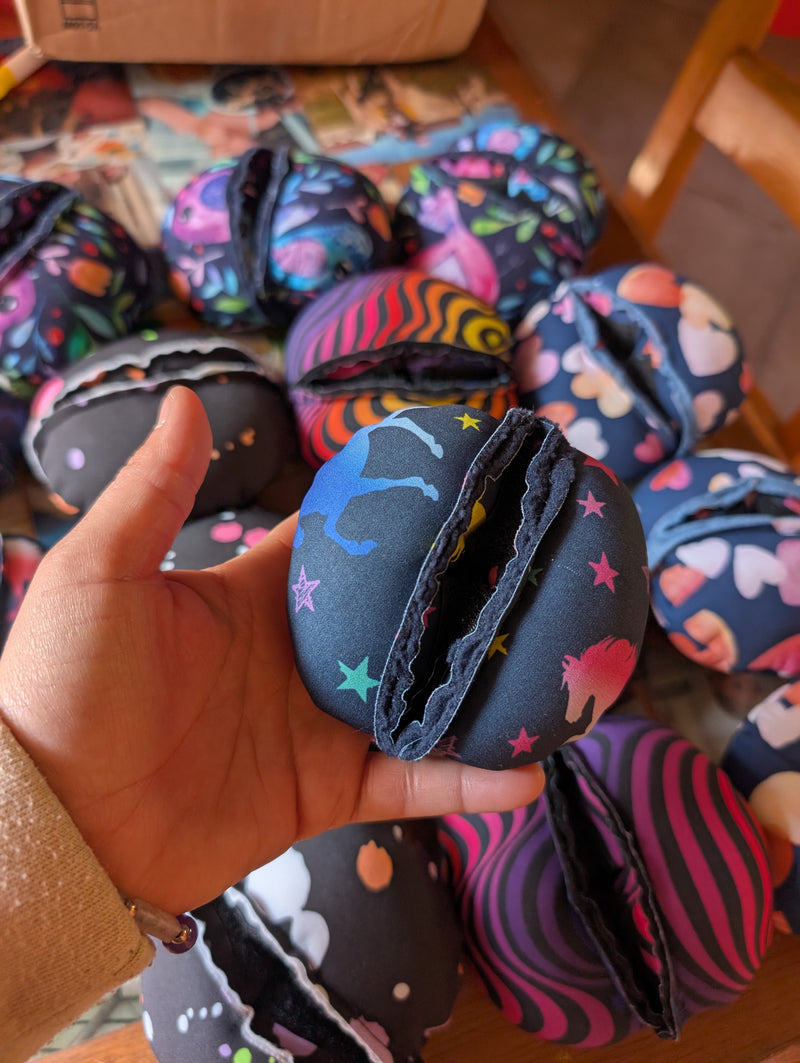 Clam artisanal tugs de woufs en folie 2 tailles