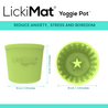 Lickimat yoggie pot