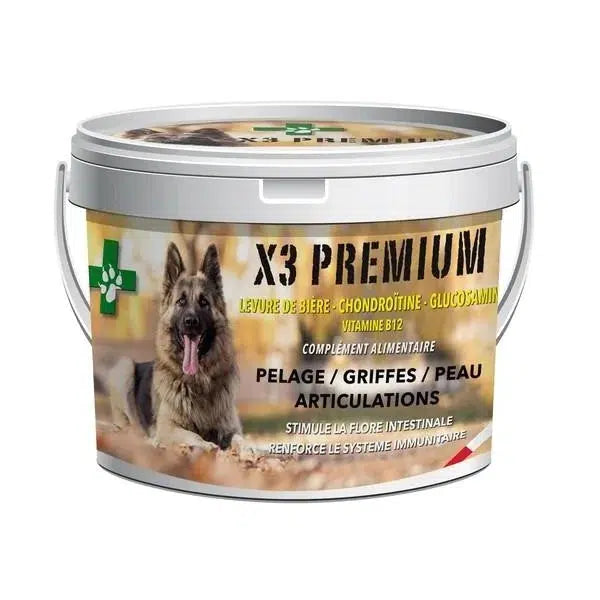 X3 PREMIUM complément alimentaire poil, articulation, peau