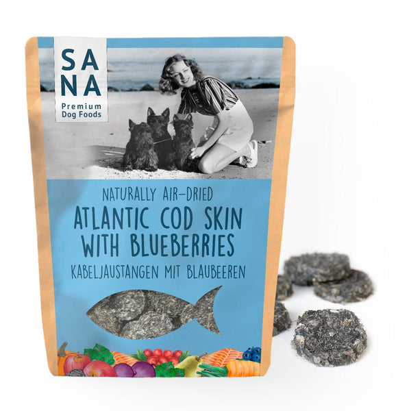 Médaillons de cabillaud & myrtilles 100g