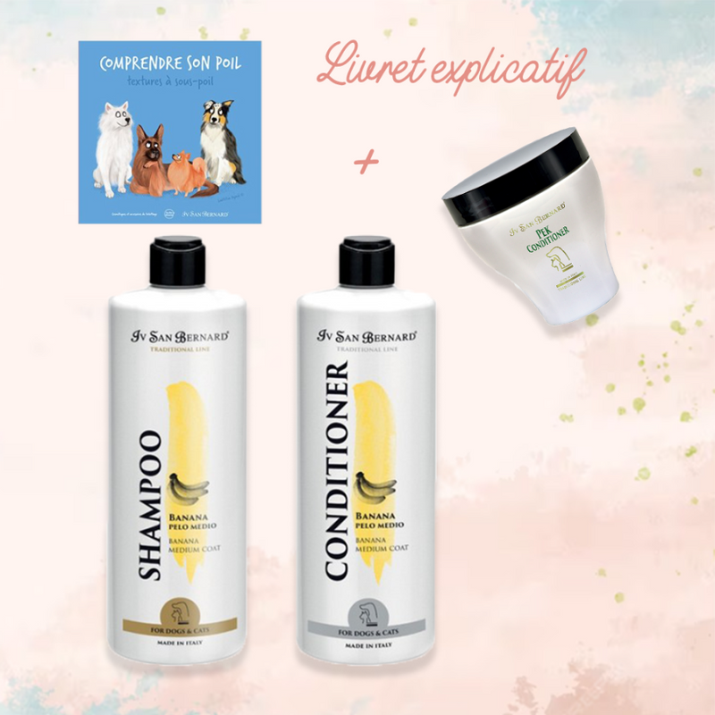 Pack berger australien ( shampoing + après shampoing + soin)