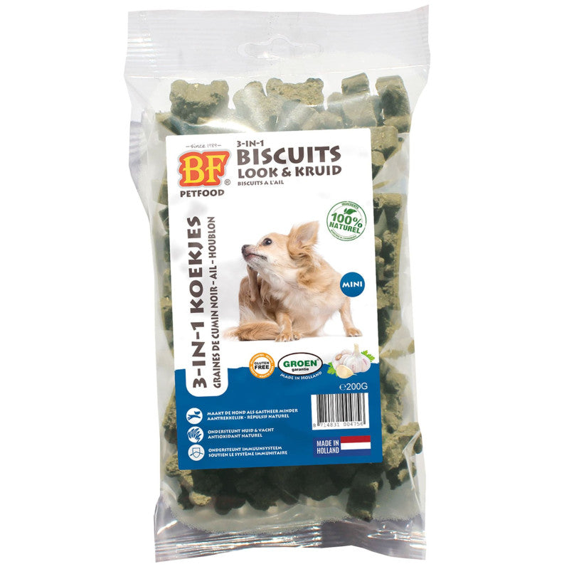 Biscuits anti-puces & tiques à l'ail 200g