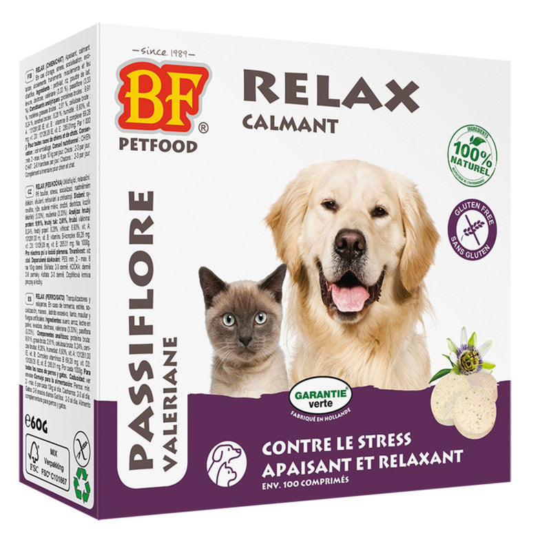 Comprimés friandises biofood relaxants boîte de 100 comprimés