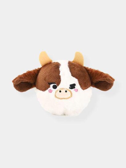 Balle peluche vache