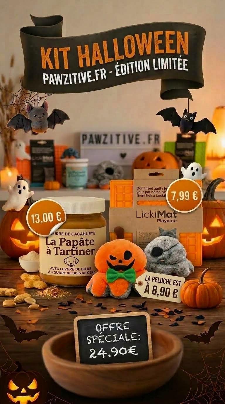 Kit halloween 3 produits