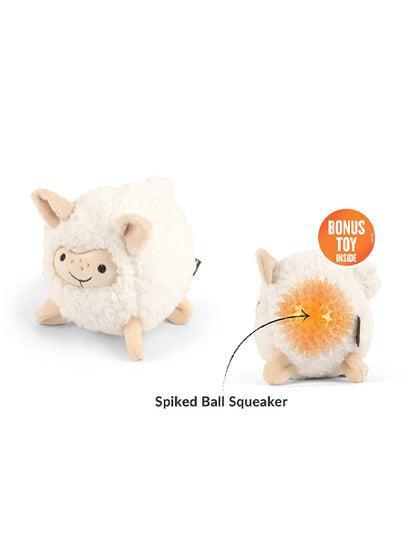 Peluche sadie le mouton avec balle