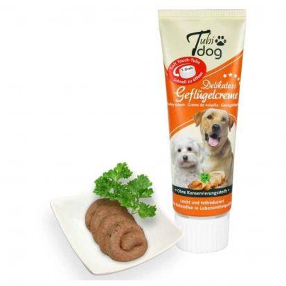 TUBIDOG - Tube de pâte à lécher 75g VOLAILLE - Pawzitive