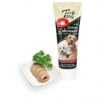 TUBIDOG - Tube de pâte à lécher 75g FOIE - Pawzitive