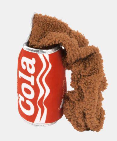Peluche en forme de Canette de cola pour chien et chiot