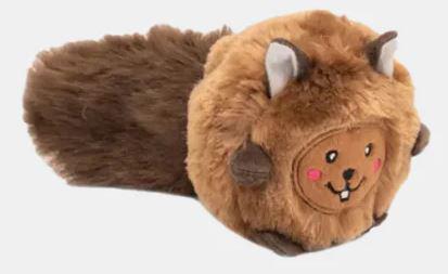 Jouet en peluche écureuil/ raton laveur forme balle