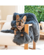 Couverture moelleuse pour chien 100x75